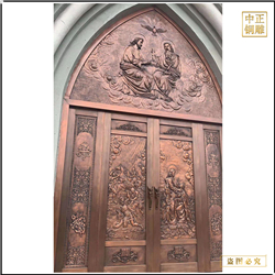 歐式大門(mén)銅浮雕