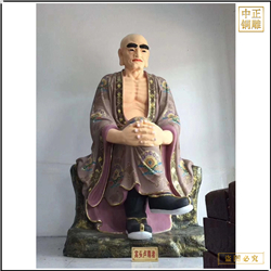 寺廟十八羅漢銅雕塑廠(chǎng)